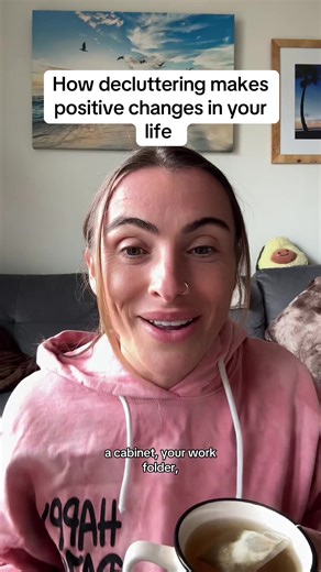 How decluttering can help change your life in the most beautiful and positive ways. 🪷#declutter #decluttering #spirituality #positiveenergy