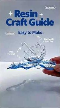 TIMESRUI DIY "Umbrella Fish" Decor: Create a Dreamy Rain Puddle with Clear Resin & Tiny Details!