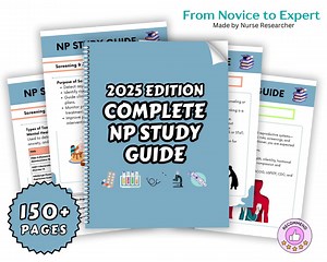 NP Study Guide, Family Nurse Practitioner Clinical Pocket Guide, FNP Board Review, Nurse Practitioner Guidelines, NP Pocket Guide - Etsy