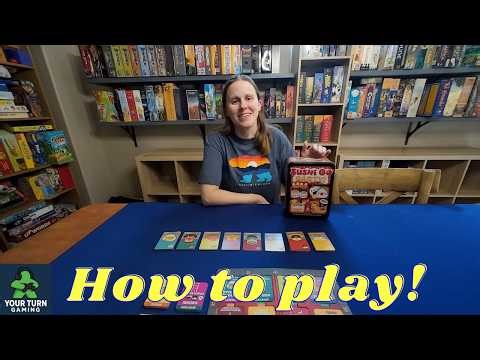 How to play Sushi go party!