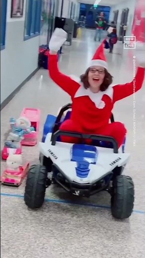 Elementary School Principal's 'Elf on the Shelf' Goes Viral