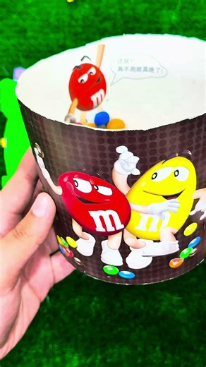 LEGO & M&M’s 🌈🧱 Super Satisfying ASMR #shorts