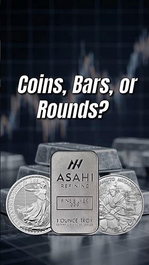 What’s Better for Beginners: Coins, Bars, or Rounds?