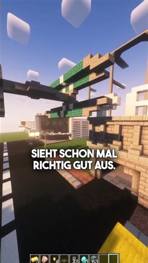 Er hat DAS gebaut 😳🔥 Soll ich ihn belohnen?#java #minecraft #mcpe #bedrock