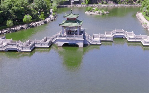 4K航拍 · 丰顺万佛园 济公殿 中华龙