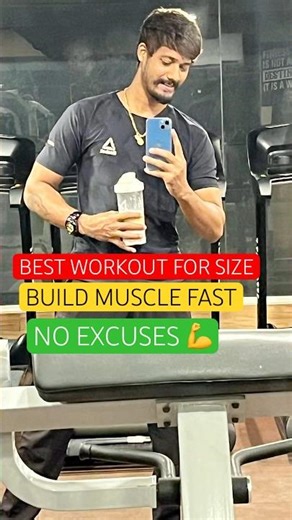 “Best muscle building workout for strength, size, and aesthetics.”