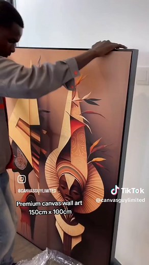 Find the perfect canvas artwork to elevate your decor! Perfectly framed on a floating frame . Our art pieces are perfect for both commercial and residential decorations. Explore our website for your perfect piece, link in the bio.