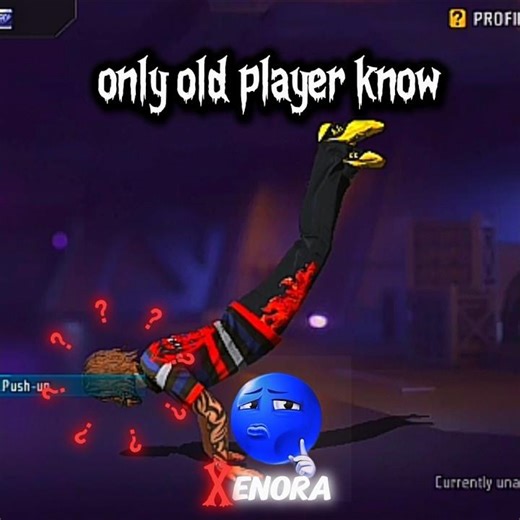 free fire old push up emote edit 💀☠️#freefire#shorts#foryou