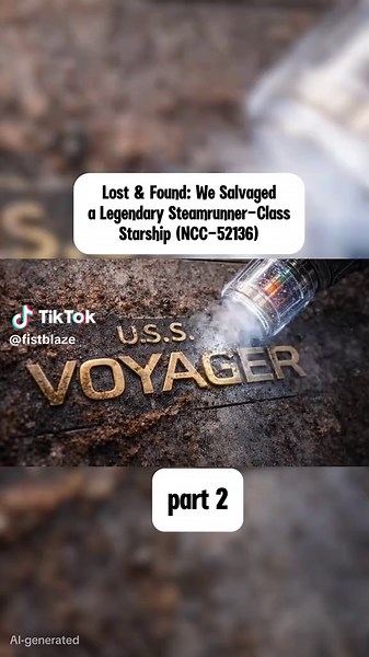 Lost & Found: We Salvaged a Legendary Steamrunner-Class Starship (NCC-52136)#StarTrek #SteamrunnerClass #USSVoyager #NCC52136 #Scifi #Restoration #Starship #Scrapyard #StarshipGraveyard #Starfleet #Federation #BeforeAndAfter #Engineering #SciFiRestoration #Trekkie