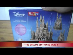 Puzz 3d CINDERELLA CASTLE FROM MAGIC KINGDOM DISNEY 400 pcs NEW