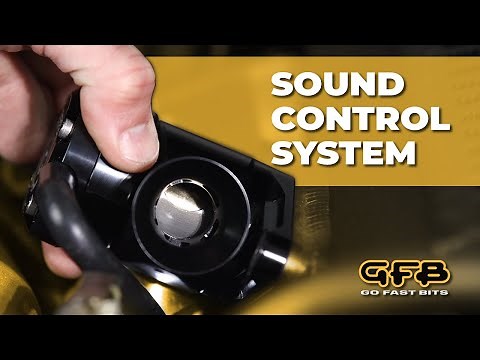GFB Patented Sound Adjustment System