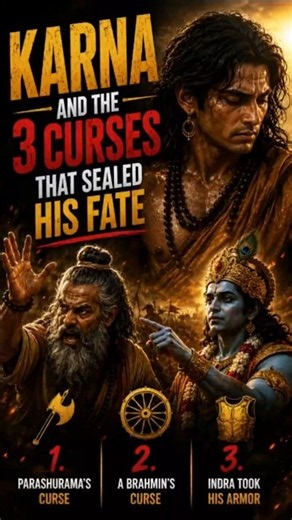 Why Karna's Fate Was Sealed by 3 Curses