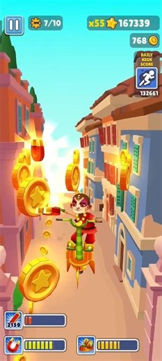 Wait for end 😱 Sun SUBWAY SURFERS New World tour Rome 121 shorts #shortsfeed #subwaysurfers