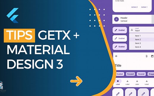 【教程】Flutter GetX   Material Design 3 Theme 样式自定义 - 猫哥