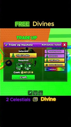How to Get Free Divine Shamrock in Escape Tsunami For Brainrots Roblox. #escapetsunamiforbrainrots