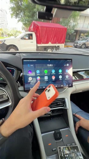 Éste pequeño patito está súper bueno porque sirve para poder tener CarPlay y Android auto de manera inalámbrica, es decir que vas a poder tener Android auto y Apple CarPlay sin cable ##carplay##carplayinalambrico##androidauto##ventaquincenal