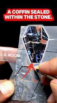 Black Petrified Wood | Cabochon Making Process #cabochon #gemstone #agate #jewelry #handmade