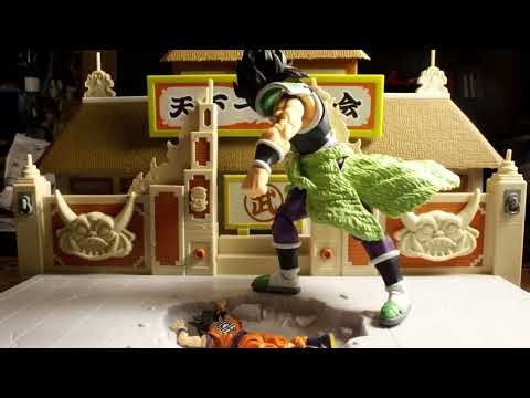 Broly Vs Goku- Stop Motion Animation