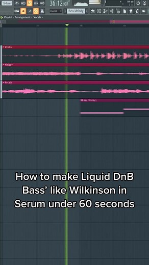 How to make Liquid DnB Bass’ like Wilkinson in Serum #producer #flstudio #serum #sounddesign #hedex #wilkinson #liquiddnb #dnb #drumandbass #dnballstars #ableton #logicprox #drumandbassproducer #dnbproducer #dj