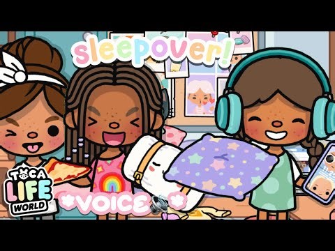 We Threw A Sleepover In Our Dorm! 🥳 *GONE WRONG* || voiced🔊 || Toca Life World 🌎