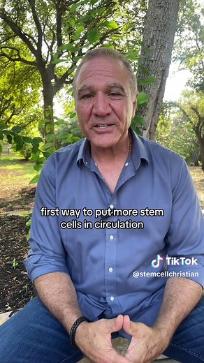 How to put more stem cells into circulation this month. #biohacking #longevity #stemcells #stemcelltherapy