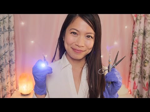 ASMR👩🏻‍⚕️Medical Ear Cleaning w/ DR. RAPUNZEL ASMR✨ Collaboration✨