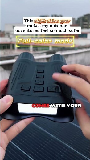 These 4K Night Vision Goggles let you see through the darkness!