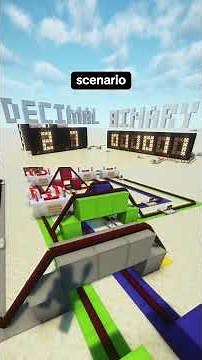 Why Minecraft Computers use Binary Numbers