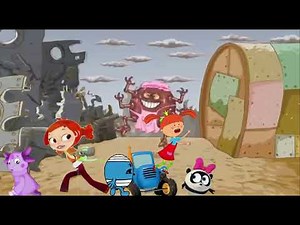 Побег от Клона Лосяша и Железной няни Смешарики