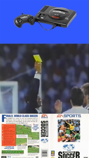 FIFA International Soccer !⚽ SEGA Genesis TV Ad 📺