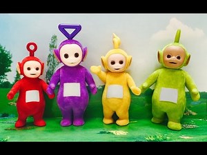 Rare Fuzzy TELETUBBIES Figures Vintage Toy Box Opening!