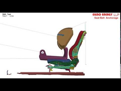 Seat Belt Anchorage Test Using Ls-Dyna