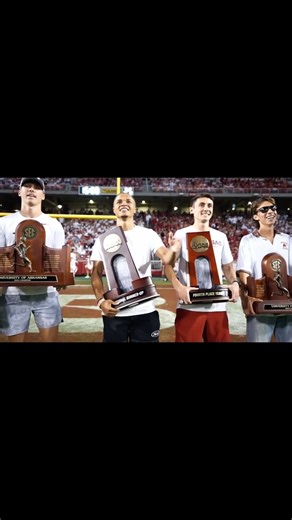 2.3K views · 226 reactions | Razorback men’s track and field recognition at Arkansas vs. Tennessee football game #WPS  John McDonnell National Program of the Year  = 18th SEC Triple Crown | Arkansas Razorback Track & Field and Cross Country | Facebook