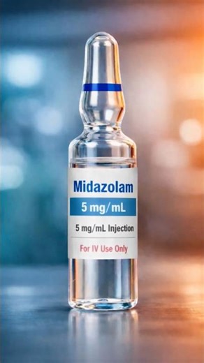 Midazolam 💉🩺 Injection MIDAZOLAM #shorts
