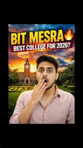 BIT Mesra Honest Review 2026 🔥 - Placements, Cutoff & Campus Life | #shorts
