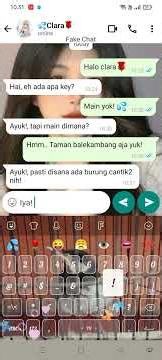 chat bareng clara🤭, lanjut part 2 gk nih?. like dan subcribe dulu ya
