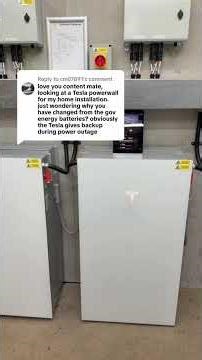 Why did you choose Tesla Powerwall 3
