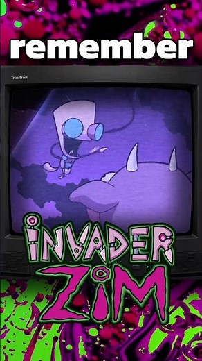 📺 Gir 𝗛𝗜 𝗖𝗢𝗪 🐄⭑🛸๋⭑✮⋆˙ Invader Zim ✮#2000s Nickelodeon ✮ #invaderzim #zim #gir #nickelodeon