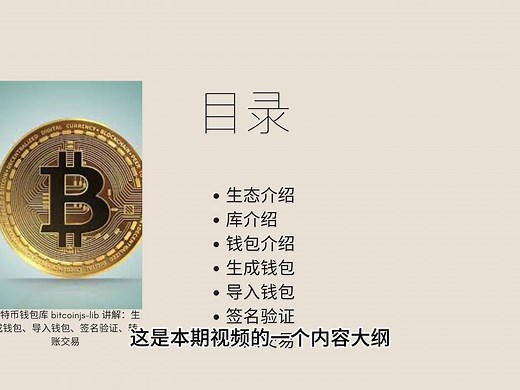 比特币钱包库 bitcoinjs-lib 讲解：生成钱包、导入钱包、签名验证、转账交易