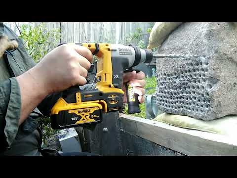 DCH172 vs Granite! Runtime tests for DeWalt SDS rotary hammer