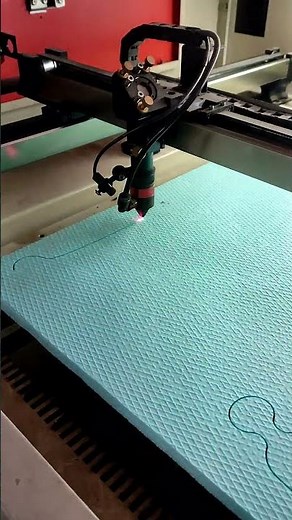 Lasersko rezanje stiropora / foam cutting