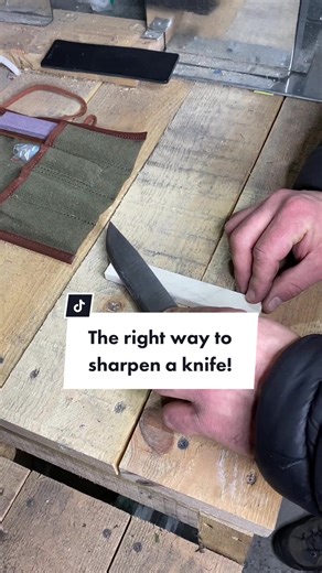 The Right Way to Sharpen a Knife