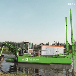 [Hot Item] Factory Price Amphibious River Dredging Boat Cutter Suction Dredger Gold Dredge