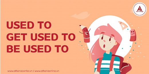 phân biệt cấu trúc: used to, get used to và be used to