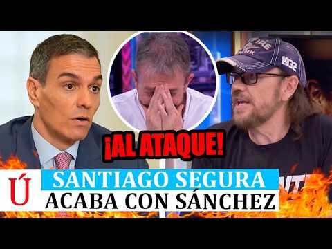 Santiago Segura blasts Sánchez on El Hormiguero over Torrente for President! A3 scandal with Yola...