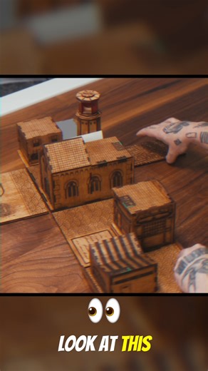 99K views · 2.1K reactions | This Puzzle box unfolds in to a Puzzle Village! | Chris Ramsay | Facebook