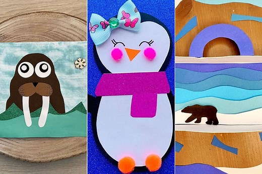 20 activités autour des animaux de la banquise pour enfants