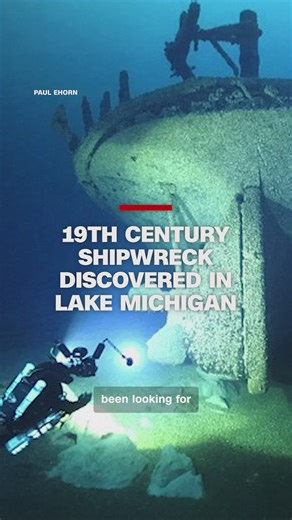 19th-century shipwreck discovered in Lake Michigan