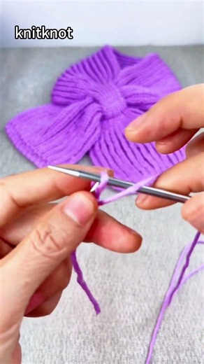 How did knitting scarves begin?