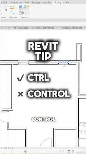 Revit Tip - CTRL Button to Copy and Offset Objects Better